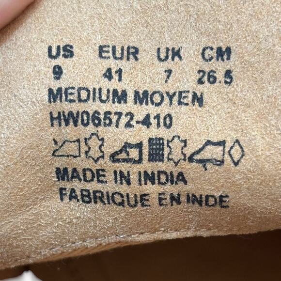 Hush Puppies Bounce Comfort Suede Chukka Desert Boots Men’s 9M Navy Blue Lace-Up - Picture 7 of 16